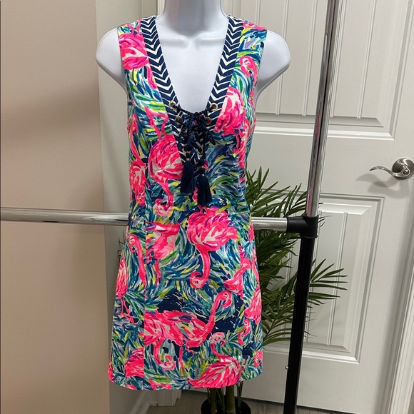 Lilly Pulitzer Dresses & Skirts - Lilly Pulitzer Flamingo Mini Dress. New